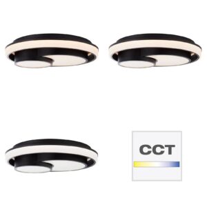 Svítidlo AEG černá/bílá kov/plast