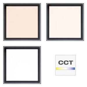 Svítidlo AEG černá/bílá kov/plast