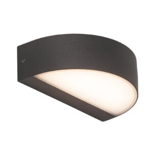 Svítidlo AEG antracitová/bílá hliník/plast