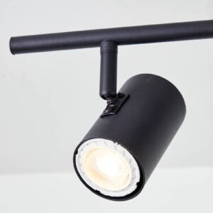 Svítidlo AEG černá kov/akryl