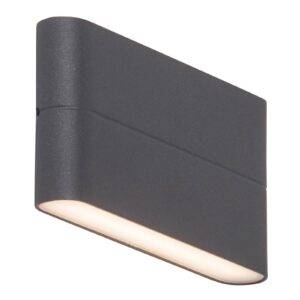 Svítidlo AEG antracitová/bílá kov/plast