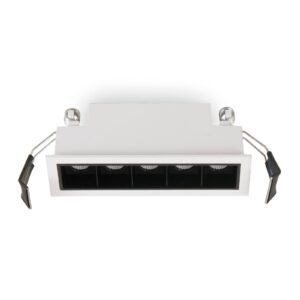 Svítidlo ATILED bílé hliník/plast