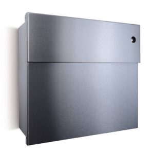 Svítidlo Absolut/ Radius nerez/červený zvonek nerez/práškovaná ocel