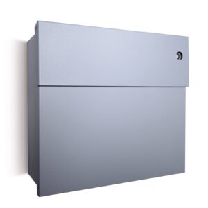 Svítidlo Absolut/ Radius stříbrná/červený zvonek nerez/práškovaná ocel