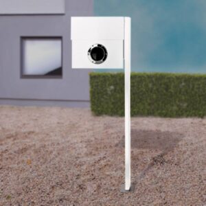 Svítidlo Absolut/ Radius chrom ocel práškovaná/nerez/sklo