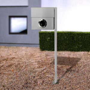 Svítidlo Absolut/ Radius chrom ocel práškovaná/nerez/sklo