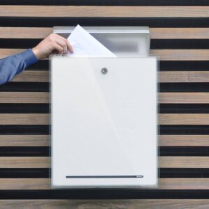 Svítidlo Absolut/ Radius nerezová ocel ocel práškovaná/nerez/sklo