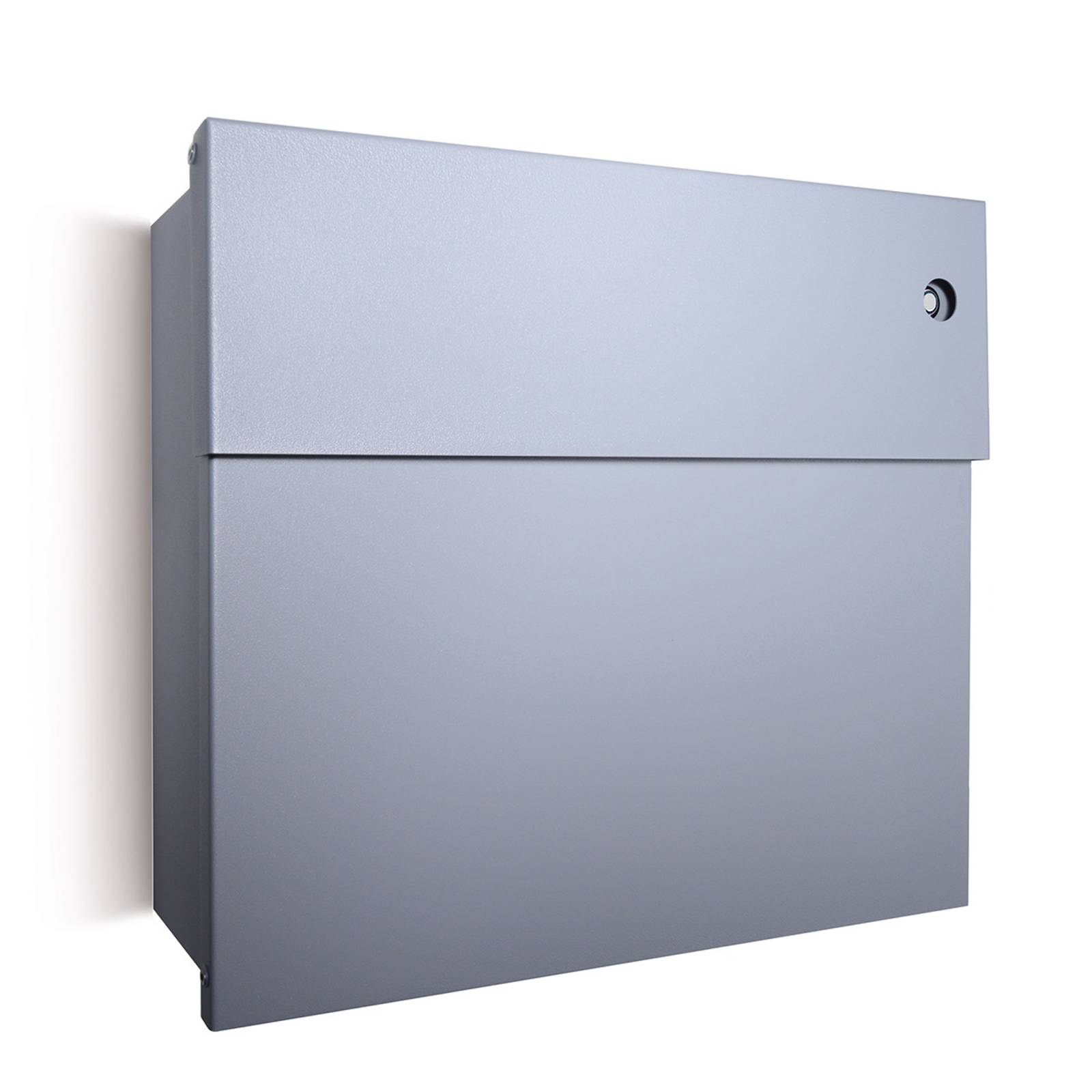 Svítidlo Absolut/ Radius stříbrná/modrý zvonek nerez/práškovaná ocel