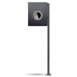 Svítidlo Absolut/ Radius nerezová ocel ocel práškovaná/nerez/sklo