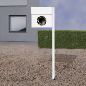 Svítidlo Absolut/ Radius nerezová ocel ocel práškovaná/nerez/sklo