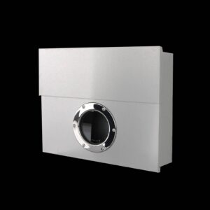 Svítidlo Absolut/ Radius chrom ocel práškovaná/nerez/sklo