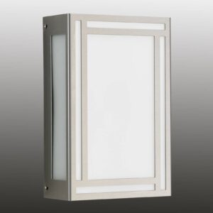 Svítidlo Albert Leuchten nerez/bílá nerez/sklo