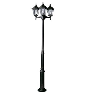 Svítidlo Albert Leuchten černostříbrná hliníkový odlitek/katedrálové sklo