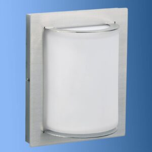 Svítidlo Albert Leuchten opálová/šedá sklo/nerez