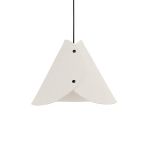 Svítidlo Almut von Wildheim bílá kov/vlněná plsť Merino