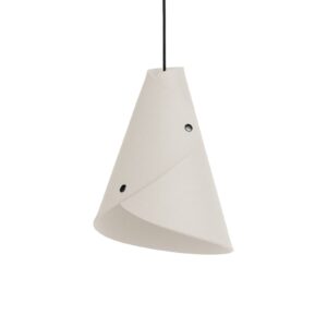 Svítidlo Almut von Wildheim bílá kov/vlněná plsť Merino