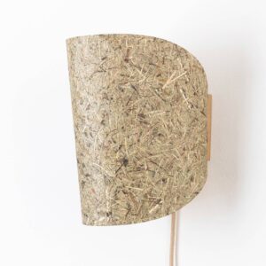 Svítidlo Almut von Wildheim dub přírodní/mutlicolor dubové dřevo/čisté seno