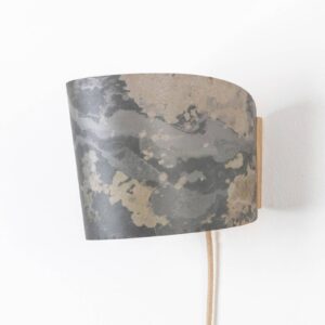 Svítidlo Almut von Wildheim dub přírodní/mramorovaný dubové dřevo/barevná břidlice