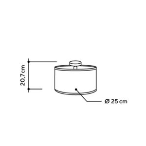 Svítidlo Almut von Wildheim dub přírodní/multicolor dubové dřevo/seno s okvětními lístky červených růží