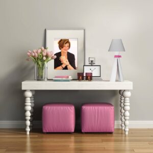 Svítidlo Aluminor šedá/bílá/růžová hliník/textil