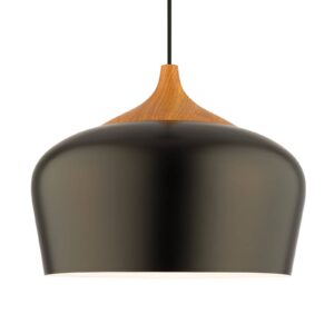 Svítidlo Aluminor černá/světle hnědá kov