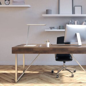 Svítidlo Aluminor bílá/zlatá ocel/hliník/plast