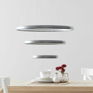 Svítidlo Aluminor stříbrná hliník/akryl/ocel