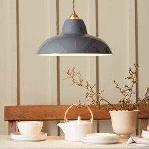 Svítidlo Anglepoise slonovinová šedá ocel