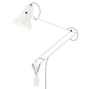 Svítidlo Anglepoise alpská bílá ocel/hliník
