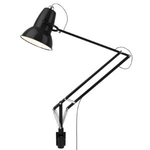 Svítidlo Anglepoise sametová černá ocel/hliník