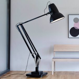 Svítidlo Anglepoise sametová černá kov/hliník