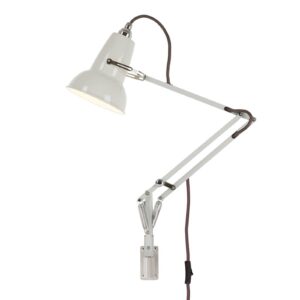 Svítidlo Anglepoise lněná bílá ocel/hliník