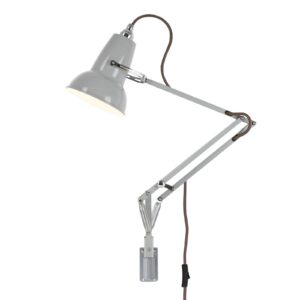 Svítidlo Anglepoise holubí šedá ocel/hliník