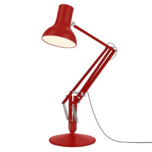 Svítidlo Anglepoise purpurově červená ocel/hliník