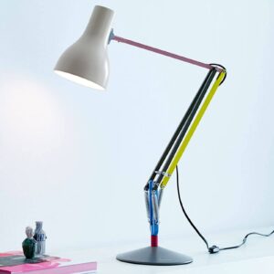 Svítidlo Anglepoise barevná/světle šedá hliník/železo/ocel/chrom