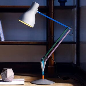 Svítidlo Anglepoise barevná/tmavě šedá hliník/železo/ocel/chrom