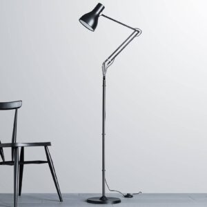 Svítidlo Anglepoise sametová černá železo/hliník