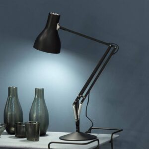 Svítidlo Anglepoise sametová černá hliník
