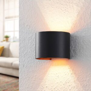 Svítidlo Arcchio černá/zlatá hliník/kov