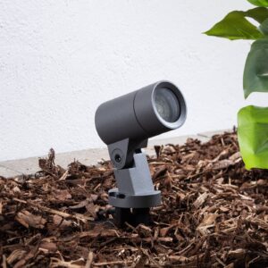 Svítidlo Arcchio tmavě šedá hliníkový tlakový odlitek/sklo