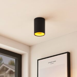 Svítidlo Arcchio černá/zlatá železo/hliník