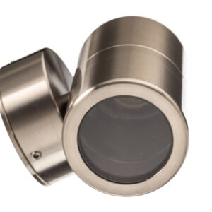 Svítidlo Arcchio nerez/čirý nerezová ocel V4A/temperované sklo