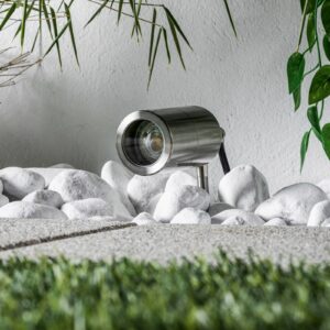 Svítidlo Arcchio nerez/čirý nerezová ocel V4A/temperované sklo