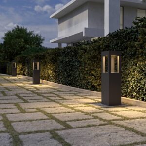 Svítidlo Arcchio tmavě šedá hliníkový odlitek/sklo