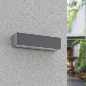 Svítidlo Arcchio šedá hliníkový odlitek/sklo