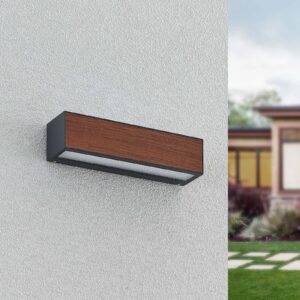 Svítidlo Arcchio dřevo hliníkový odlitek/sklo