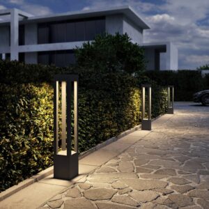 Svítidlo Arcchio tmavě šedá hliníkový odlitek/sklo