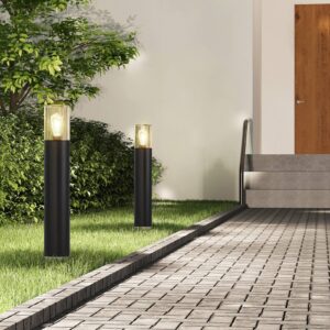 Svítidlo Arcchio černý/čirý hliník/sklo