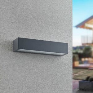 Svítidlo Arcchio tmavě šedá/průhledná hliníkový tlakový odlitek/sklo