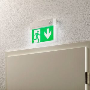 Svítidlo Arcchio bílá/zelená plast/plexisklo